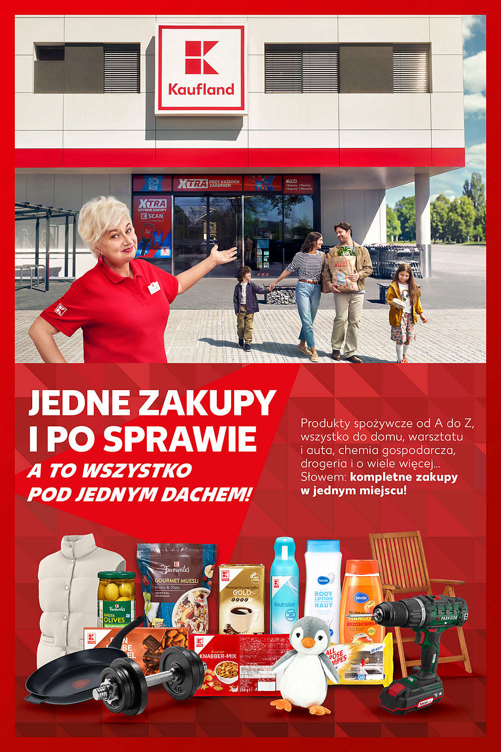 środki do sprzątania i kosmetyki w Kauflandzie