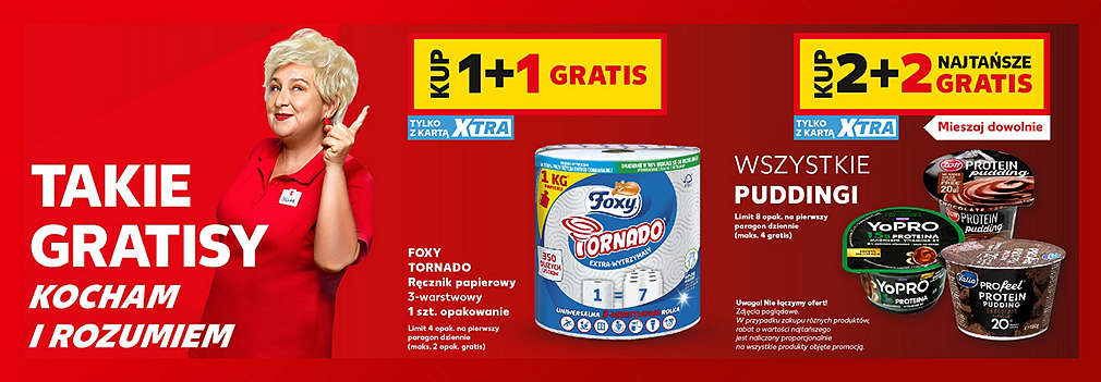 ręcznik FOXY Tornado i puddingi Yopro