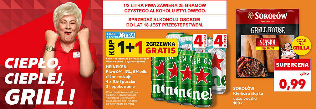 kiełbasa i piwo