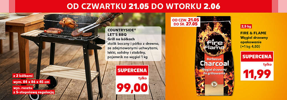 Grill i węgiel drzewny
