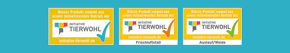 Abbildung: Logos der Initiative Tierwohl