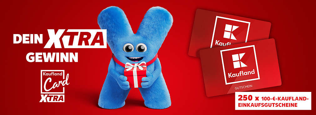 Das Kaufland Card Gewinnspiel – bei jedem Einkauf scannen; richtig gewinnen!; Beispielhafte Abbildung des Gewinns