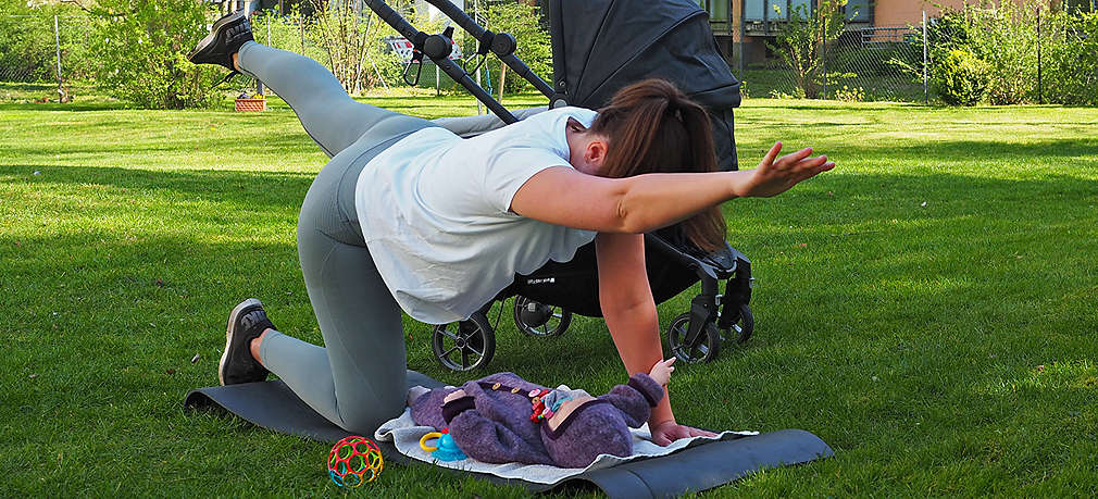 Fit mit Kinderwagen