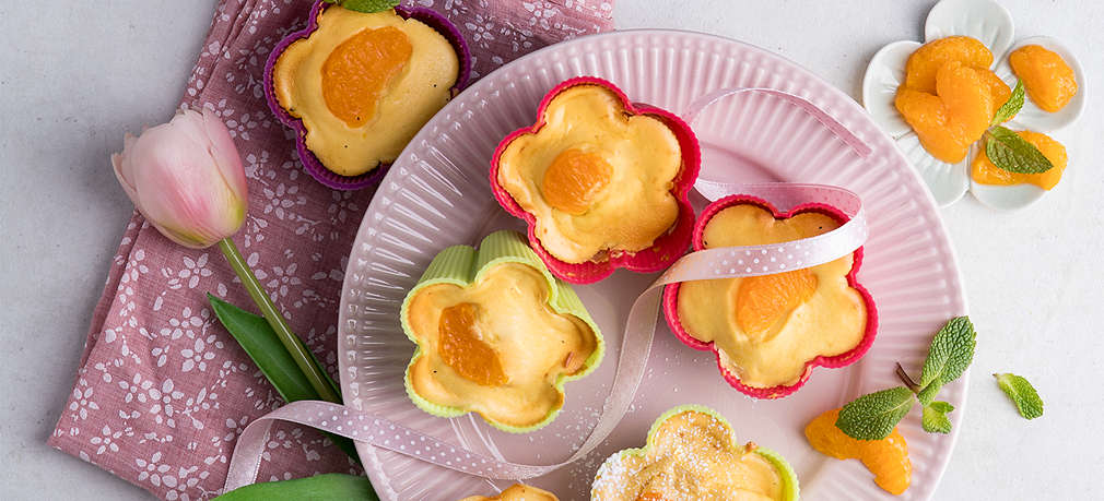 Käsekuchen-Muffins aus der Heißluftfritteuse