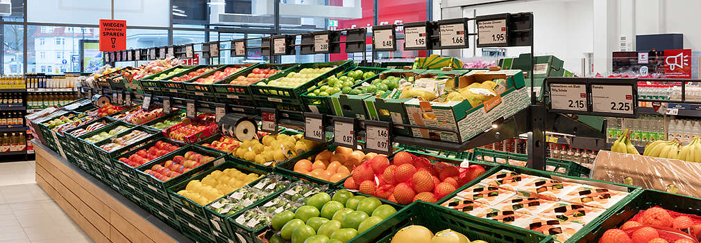 Frisches Obst und Gemüse