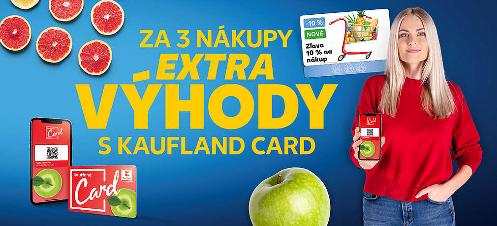 Výhody s Kaufland Card