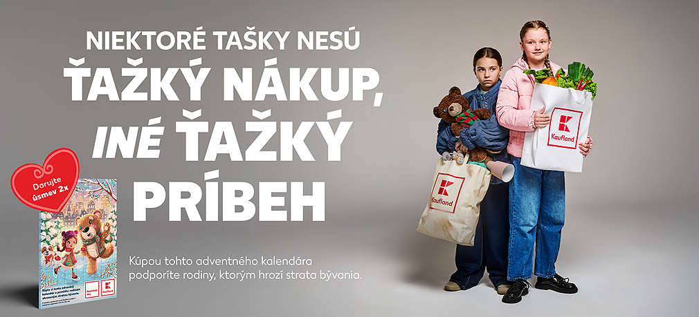 Adventný kalendár na podporu rodín v núdzi