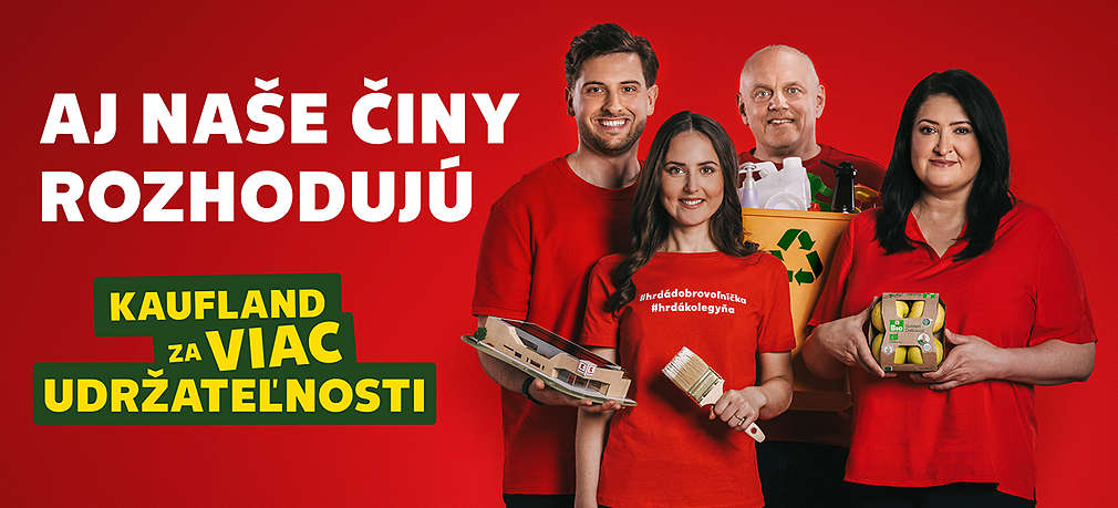 Zamestnanci Kauflandu angažovaní v rôznych témach z oblasti trvalej udržateľnosti.