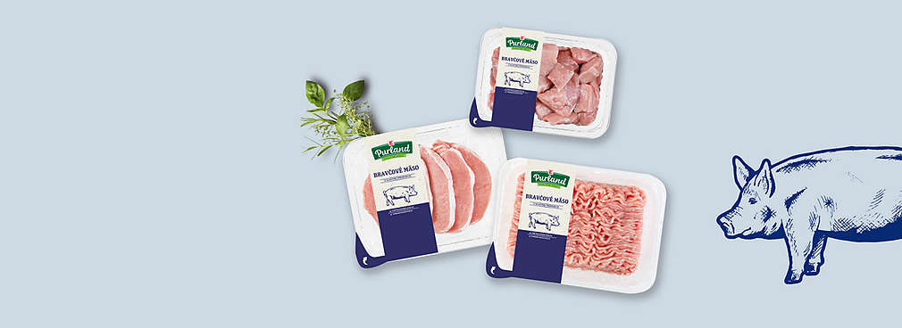 Kvalitné bravčové mäso.