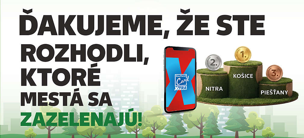 Grafické znázornenie výsledkov Zazelenaj svoje mesto