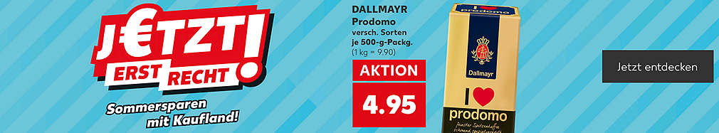 Produktabbildung: DALLMAYR Prodomo, je 500-g-Packg., Aktion 4.95 Euro (1 kg = 9.90)