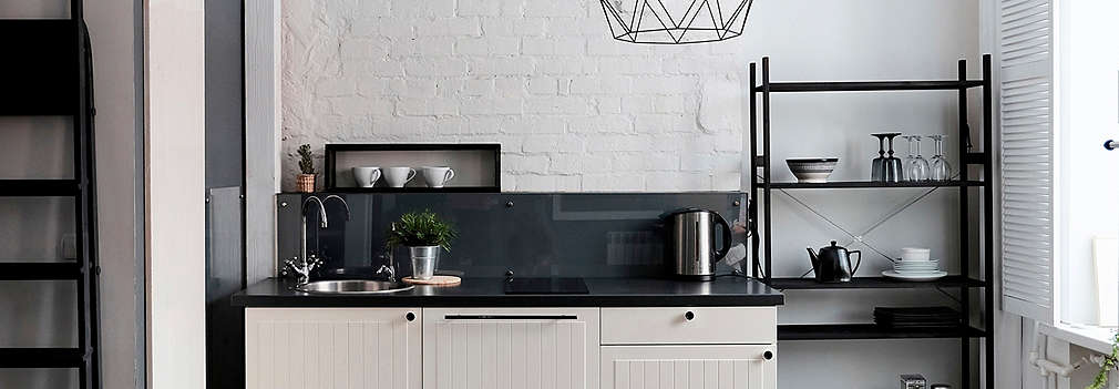 Изображение на красиво обзавеждане на кухня