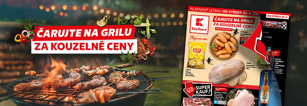 Akční leták Kauflandu platný od 15. 4. 2026 s tématem Nejlepší ceny s Kaufland Card