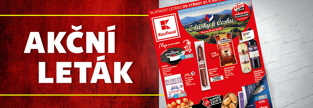 Akční leták Kaufland