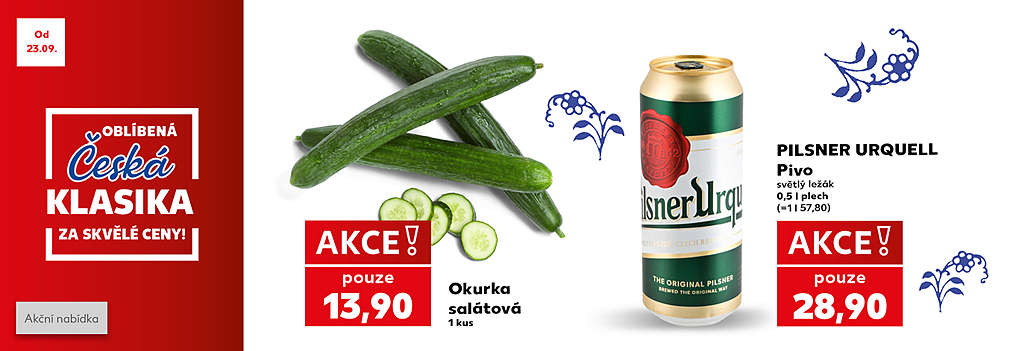 Oblíbená česká klasika za skvělé ceny