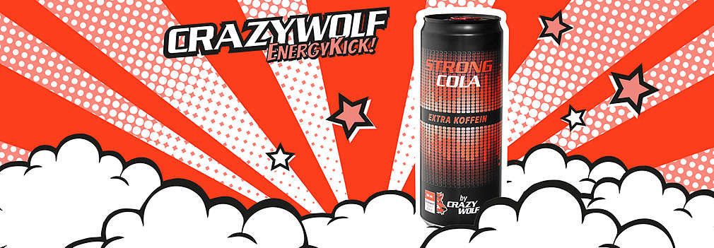 Crazy Wolf Strong Cola