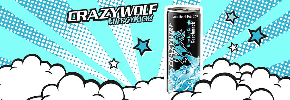 Crazy Wolf Blue Ice Candy