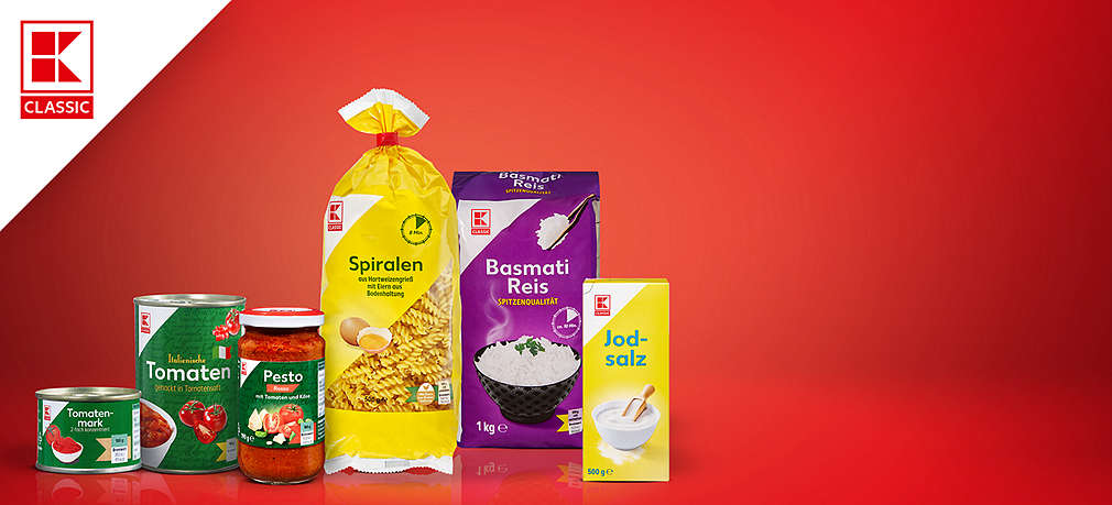 Verschiedene Produkte von K-CLASSIC