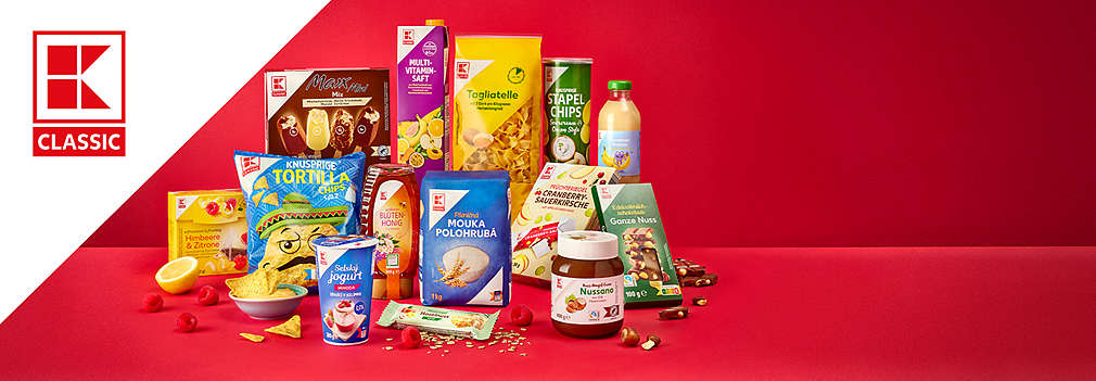Sladké a slané potraviny K-Classic