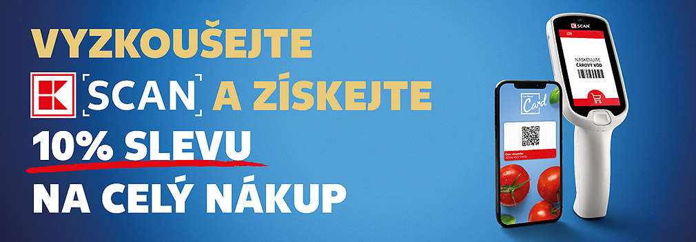 Vyzkoušejte K-Scan a získejte 10% slevu na celý nákup