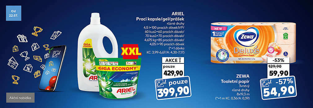 Kaufland Card nabídka