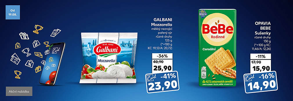 Kaufland Card nabídka