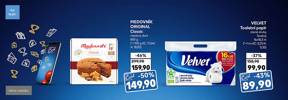Kaufland Card nabídka