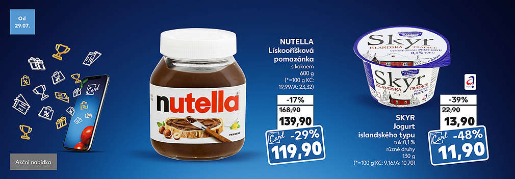 Kaufland Card nabídka