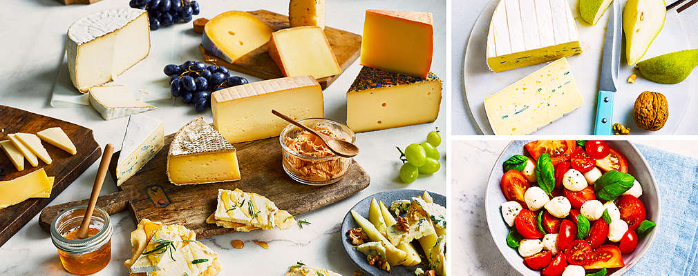 Velký výběr ze sortimentu sýrů v Kauflandu