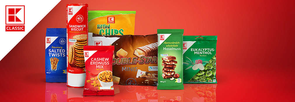 Rozličné maškrty K-Classic