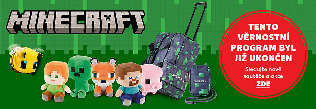Věrnostní program Minecraft - program byl ukončen