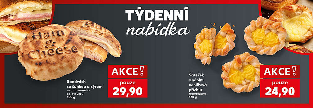 Nabídka týdne - pečivo
