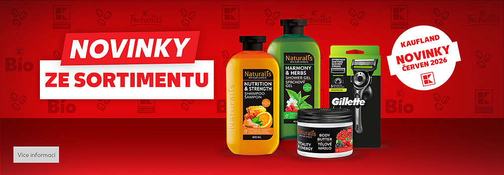 Novinky v sortimentu červen 2026 Kaufland