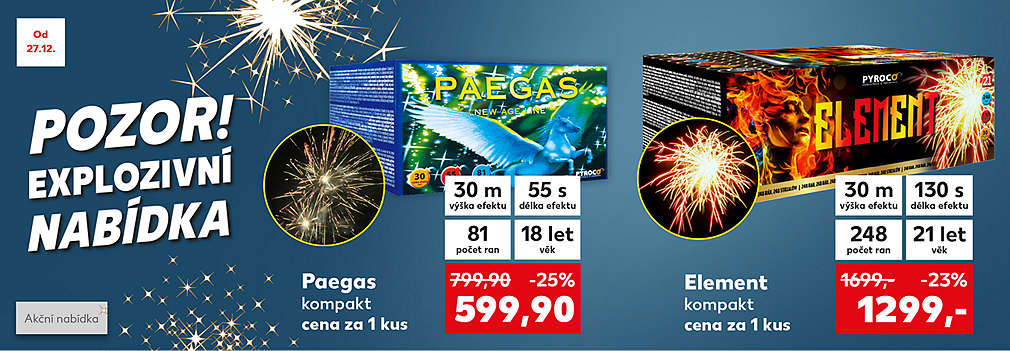 pyrotechnika v akci v Kauflnadu