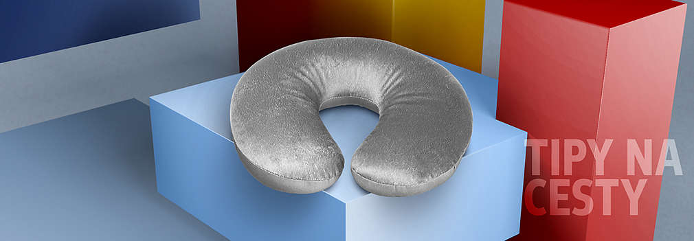 Tipy na cesty od Kauflandu: šijový vankúš 