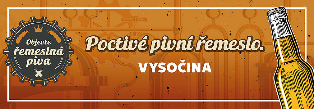 Řemeslná piva z Vysočiny
