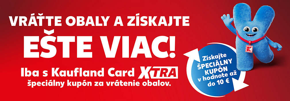 Vráťte obaly a získajte ešte viac!