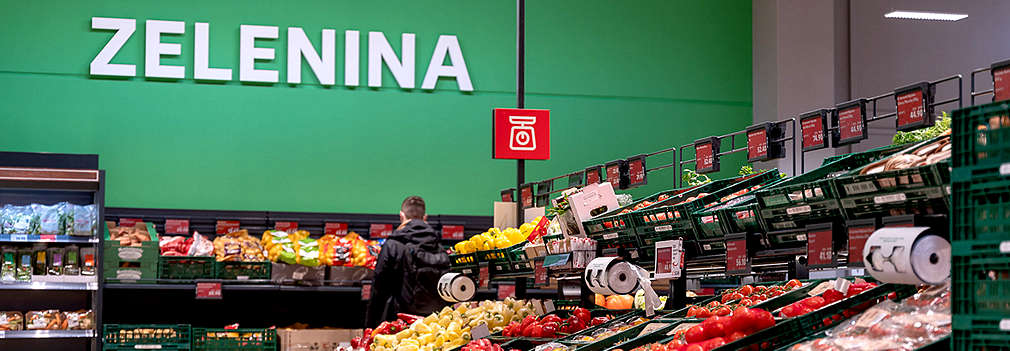 ovoce a zelenina, prodejna