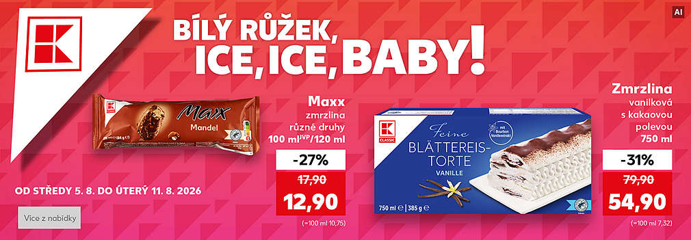 Nabídka zmrzlin