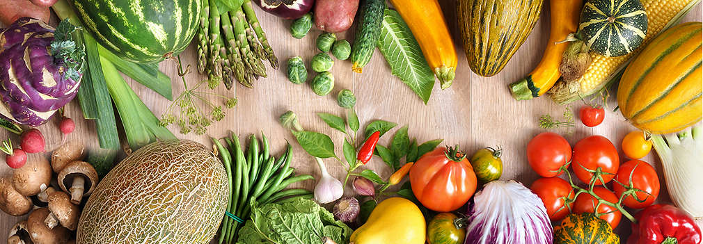 Изображение на свежи плодове и зеленчуци