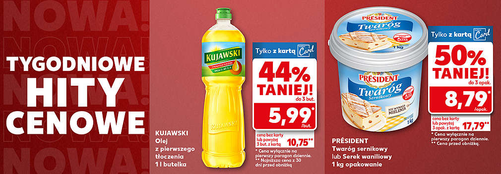 Olej i ser twarogowy