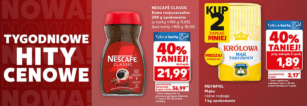 kawa rozpuszczalna i mąka