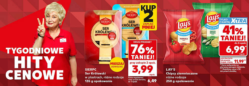 Ser Królewski i chipsy Lay's