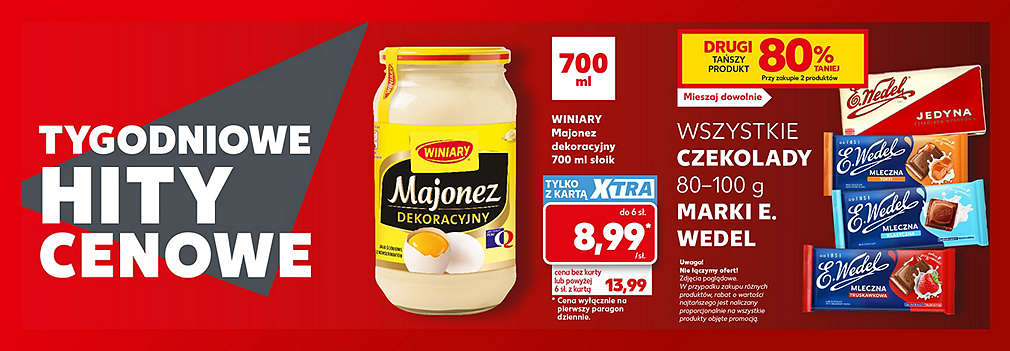 majonez i czekolady