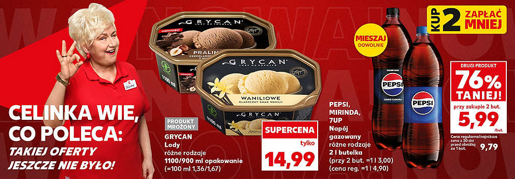 lody Grycan i coca cola