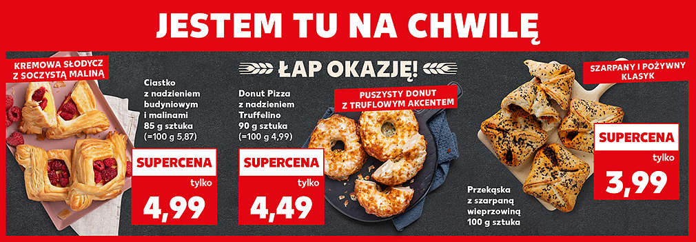 przekąski z piekarni