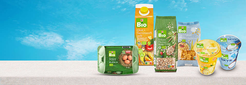 K-Bio -  produkty BIO na śniadanie w Kauflandzie