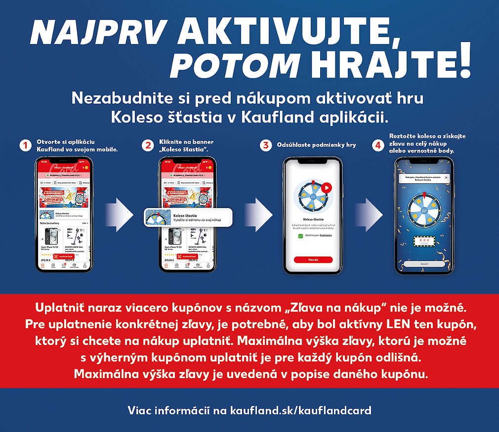 Jednoduchý návod na aktiváciu Kolesa šťastia