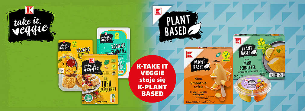 K-take it veggie - produkty wegańskie i wegetariańskie w Kauflandzie