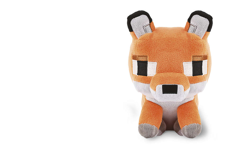 Plyšák - LIŠKA značky Minecraft